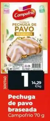 Dia Campofrío - pechuga de pavo braseada oferta