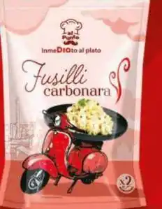 Dia Dia al punto - fusilli carbonara oferta