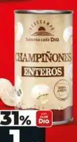Dia Dia vegecampo - champiñones entero oferta