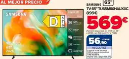 Carrefour Samsung - tv 65 tu65m80hauxxc oferta
