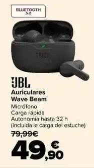 Carrefour Jbl - auriculares wave beam oferta