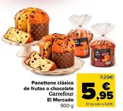 Carrefour Express Carrefour - panettone clasico de frutas o chocolate oferta