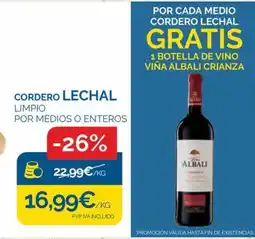 Cash Ecofamilia Cordero Lechal oferta