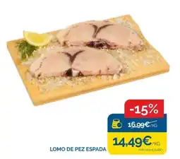 Cash Ecofamilia lomo de pez espada oferta