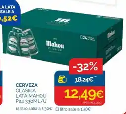 Cash Ecofamilia Mahou cerveza clásica oferta