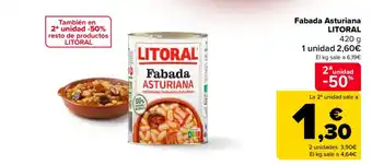 Litoral fabada asturiana