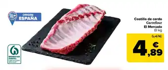 Carrefour costilla de cerdo