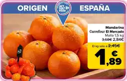 Carrefour Market Carrefour El Mercado mandarina oferta