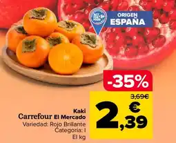Carrefour Market Carrefour El Mercado Kaki oferta