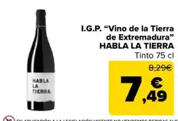 Carrefour Market Habla la tierra oferta