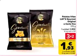 Carrefour Market Lay's Gourmet oferta