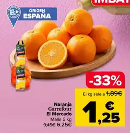 Carrefour Market Carrefour El Mercado Naranja oferta