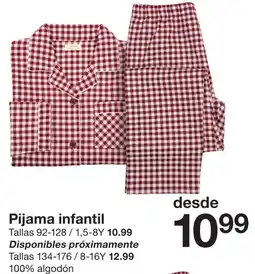 Zeeman Pijama infantil oferta