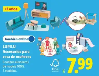 Lupilu accesorios para casa de muñecas