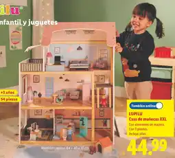Lidl Lupilu casa de muñecas xxl oferta