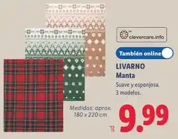 Lidl Livarno Manta oferta