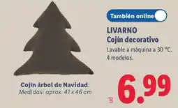 Lidl Livarno cojín decorativo oferta