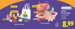 Lidl Lupilu set de comida oferta