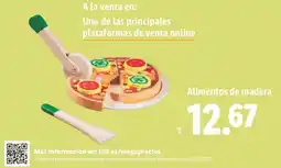 Lidl Alimentos de madera oferta