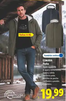 Lidl Esmara Parka oferta