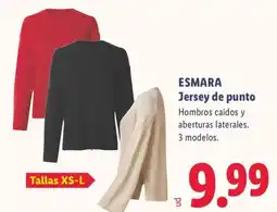 Lidl Esmara jersey de punto oferta