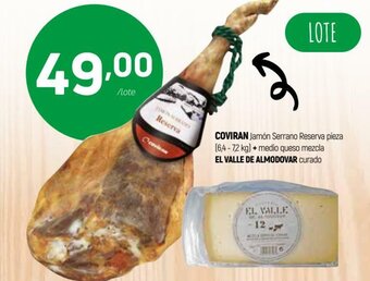 Coviran Coviran Jamón Serrano Reserva pieza oferta