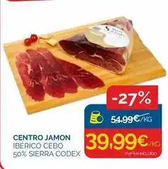 Cash Ecofamilia Centro jamon iberico cebo oferta