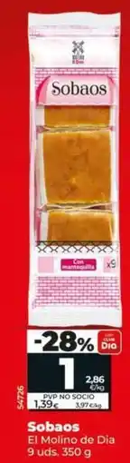 Dia El molino de dia - sobaos oferta