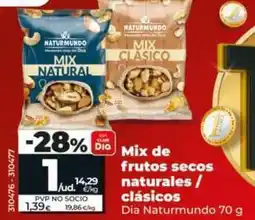 Dia Dia naturmundo - mix de frutos secos naturales/ clasicos oferta