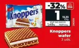 Dia Knoppers - knoppers wafer oferta