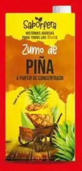 Dia Dia saborfera - zumos de pina oferta