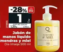 Dia Dia imaqe - jabón de manos liquido imendras y miel oferta