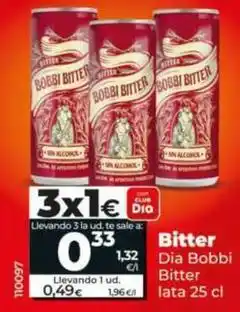 Dia Dia bobbi bitter - bitter oferta