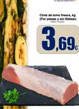 Super Alcoop De nuestra tierra - cinta de lomo fresca oferta