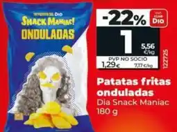 Dia Dia snack maniac - patatas fritas onduladas oferta