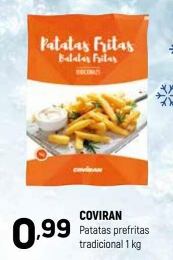 Coviran Coviran Patatas prefritas tradicional 1 kg oferta