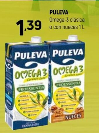 Coviran Puleva Omega-3 clásica o con nueces 1 L oferta