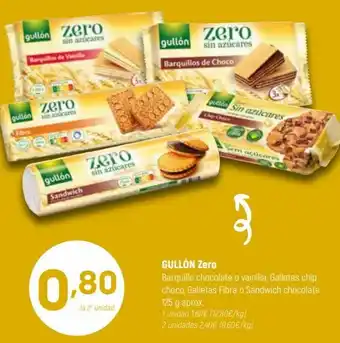 Coviran Gullón Zero 125 g oferta