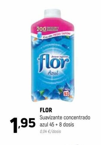 Coviran Flor Suavizante concentrado azul 45 + 8 dosis oferta