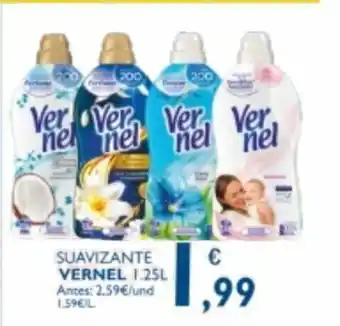 Cash Ecofamilia Vernel Suavizante 1,25l oferta