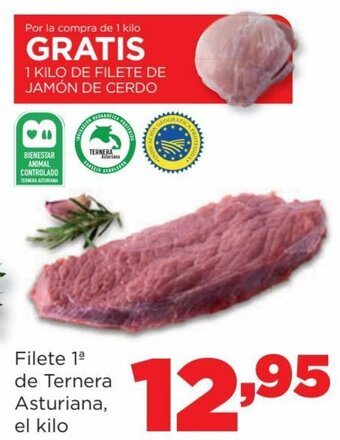 Alimerka Filete 1ª de Ternera Asturiana, El Kilo oferta