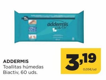 Alimerka Addermis Toallitas Húmedas Biactiv, 60 uds. oferta