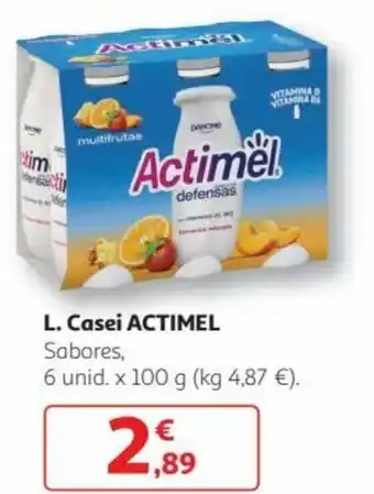 Alcampo L. Casei Actimel Sabores, 6 Unid. x 100 g oferta
