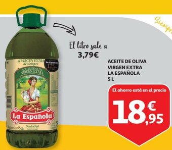 Alcampo Aceite de Oliva Virgen Extra La Española 5 L oferta