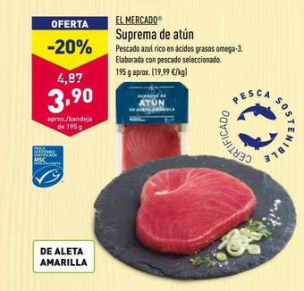 ALDI El Mercado Suprema De Atún oferta
