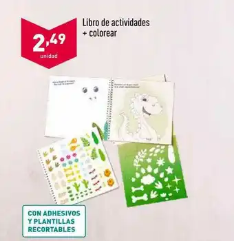 ALDI Libro De Actividades + Colorear oferta