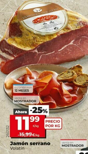 Maxi Dia Jamón serrano volatín oferta