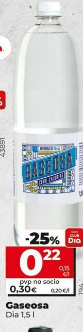 Dia Gaseosa dia oferta