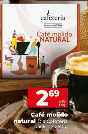 La Plaza de DIA Café molido oferta