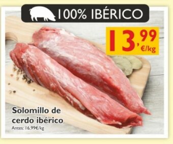 Supermercados La Despensa Solomillo de cerdo ibérico oferta